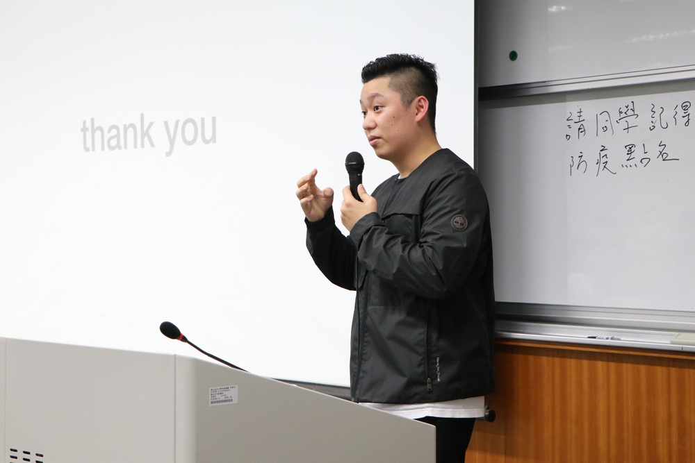 謝政豪分享他在創業、音樂創作與節目製作等三大面向的經驗
