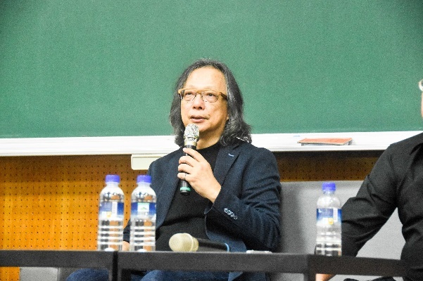 張瑪龍建築師分享自身參與高雄紅毛港園區規劃的經驗